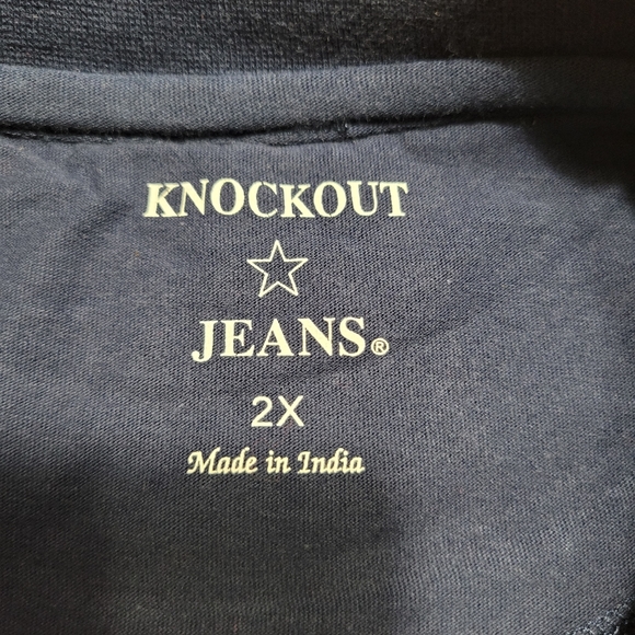 Men's Knockout Jeans Hustler T-Shirt NWT 2X - Picture 6 of 6